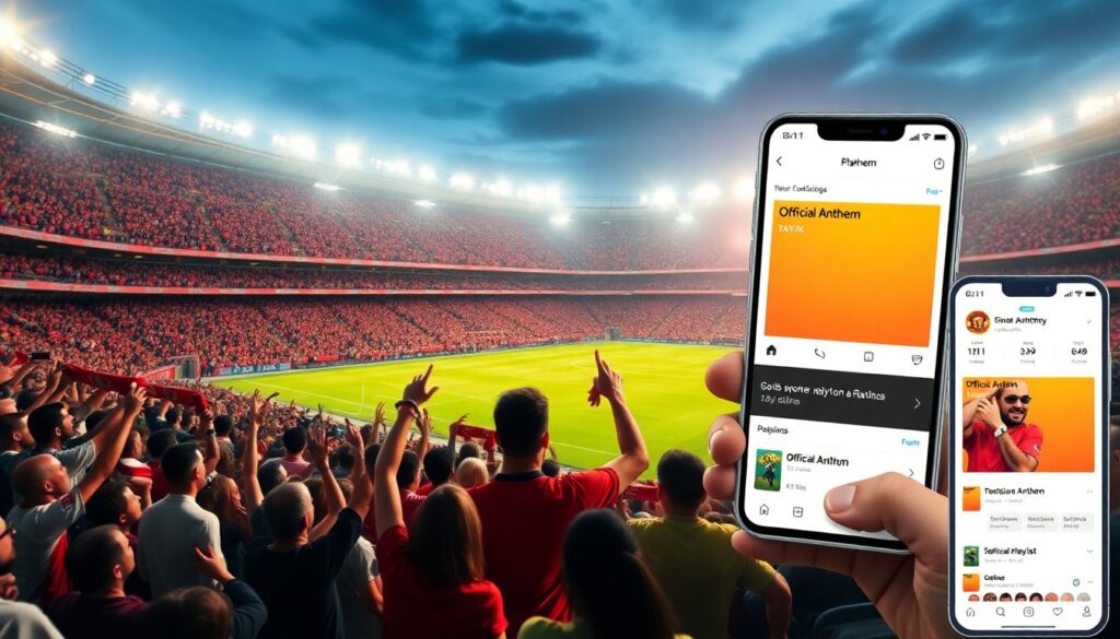 История гимнов команд: от первых викторий до современных версий - иллюстрация