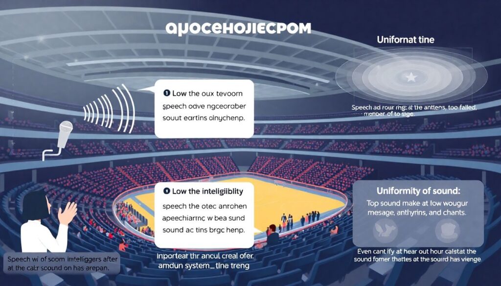 Влияние акустики арены на звучание гимнов и крики болельщиков - иллюстрация