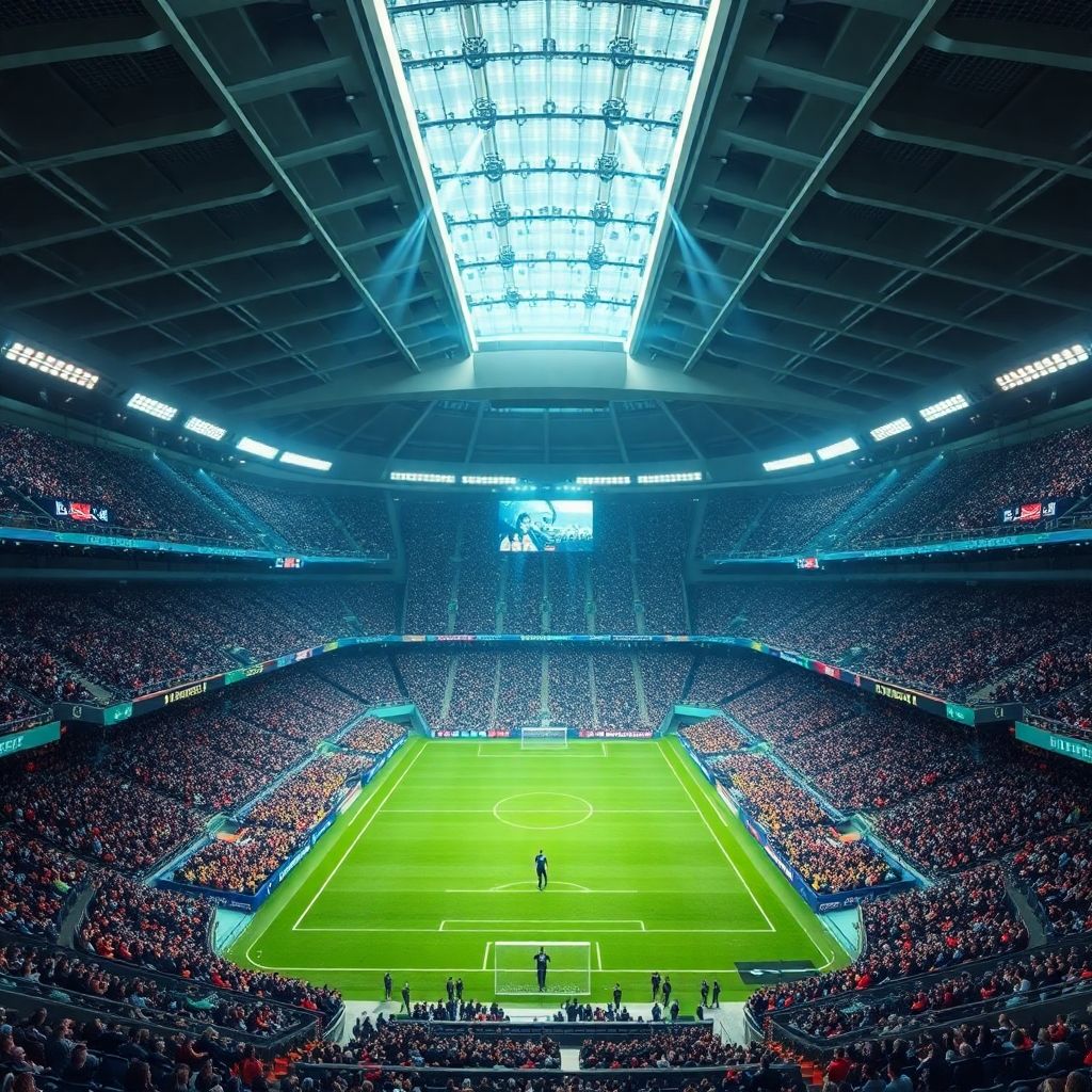 Влияние акустики арены на звучание гимнов и крики болельщиков