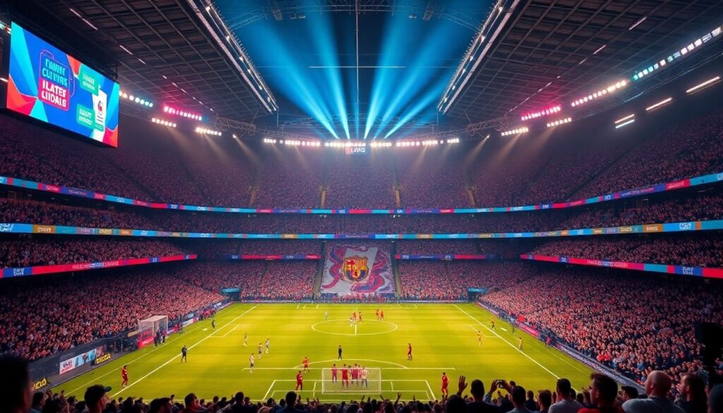 Традиции перед матчем: командные песни и хоровое приветствие - иллюстрация