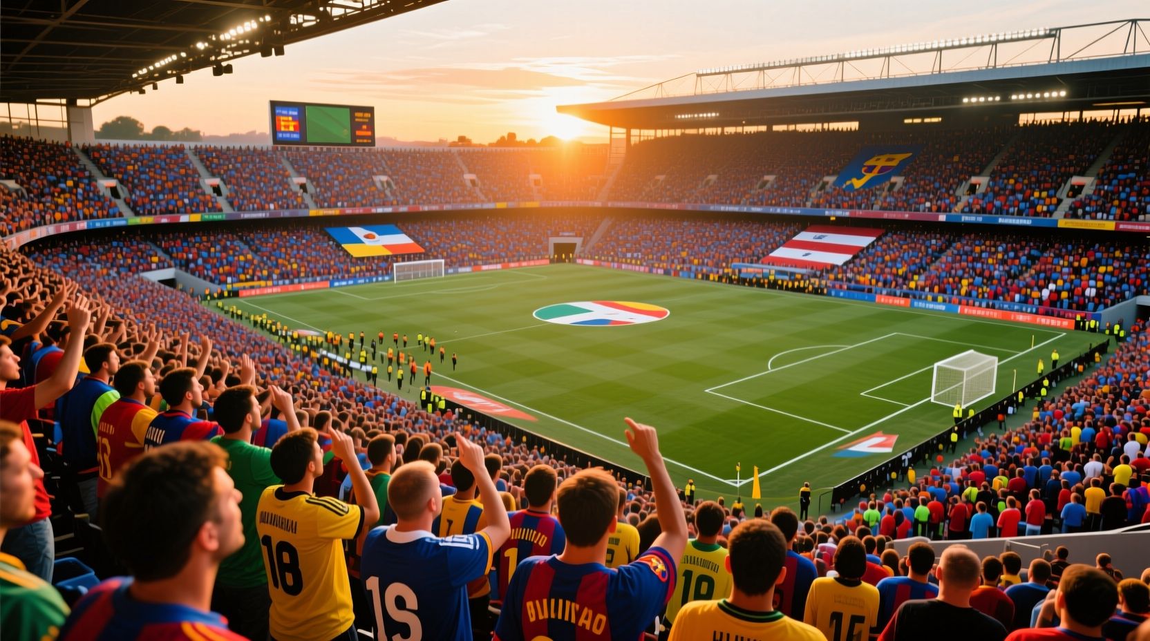 Погружение в атмосферу спортивной арены