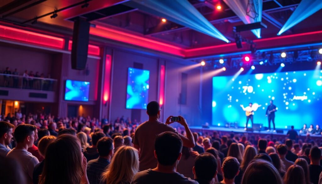 Мероприятия в перерыве: концерты на арене и их влияние на настроение - иллюстрация