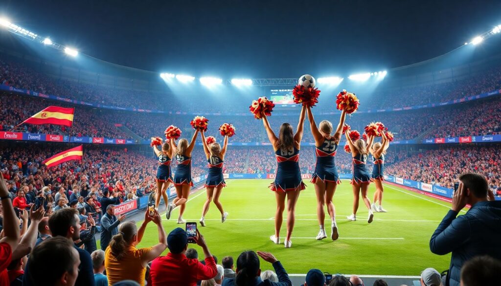 Как проходят тренировки хореографии болельщиков - иллюстрация