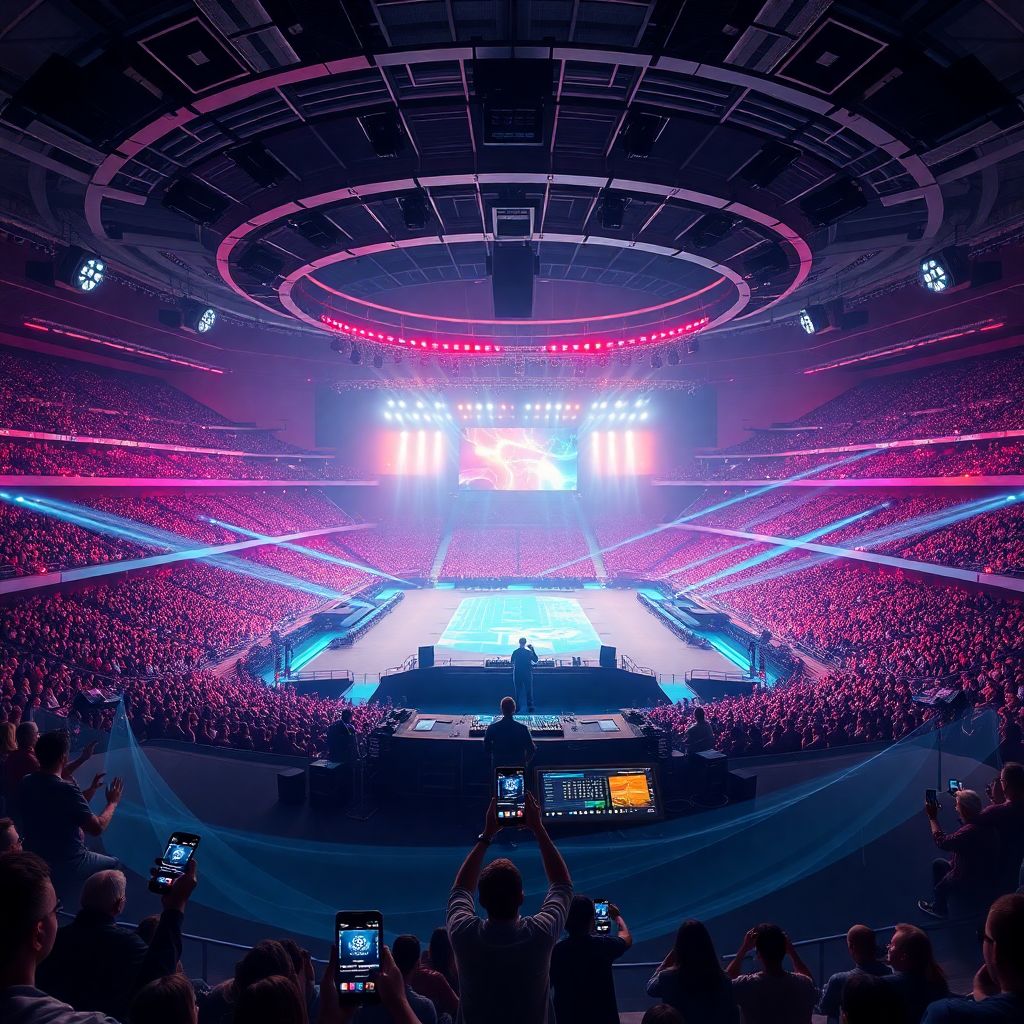 Роль диджеев и звукорежиссеров на арене в создании атмосферы шоу