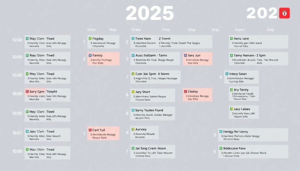 График мероприятий перед матчем на текущий сезон - иллюстрация