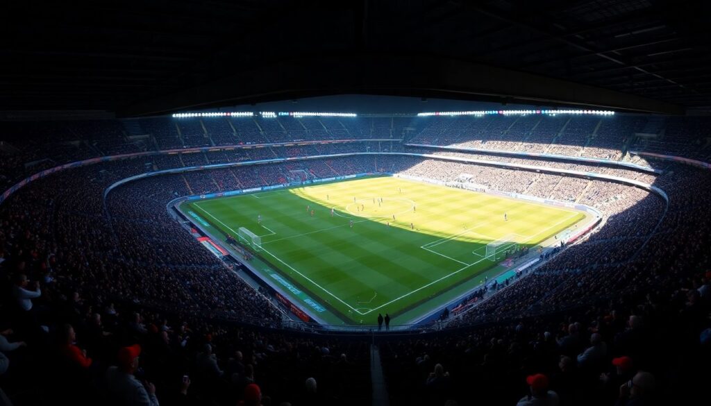 Как выбрать лучший сектор на трибунах для просмотра матча - иллюстрация