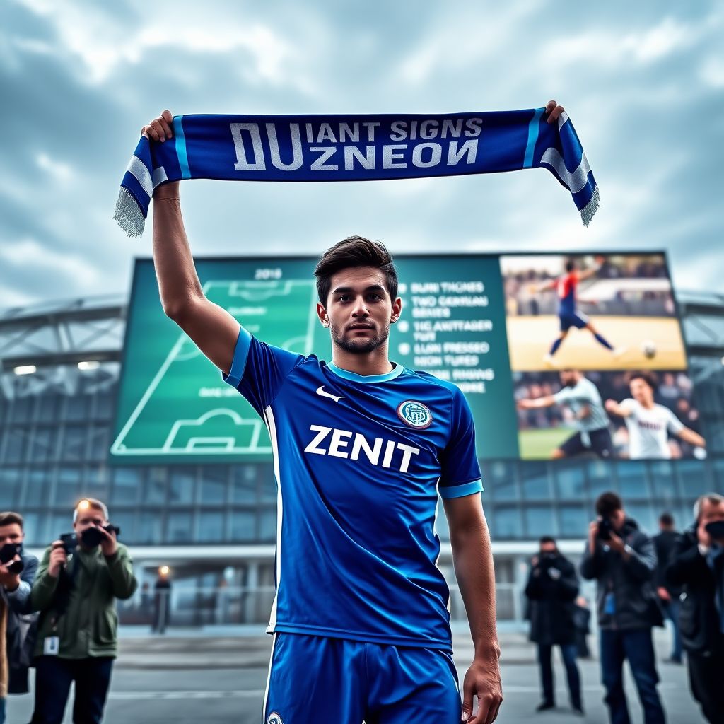 Зенит оформил трансфер Дуранa: новый форвард уже в Санкт‑Петербурге