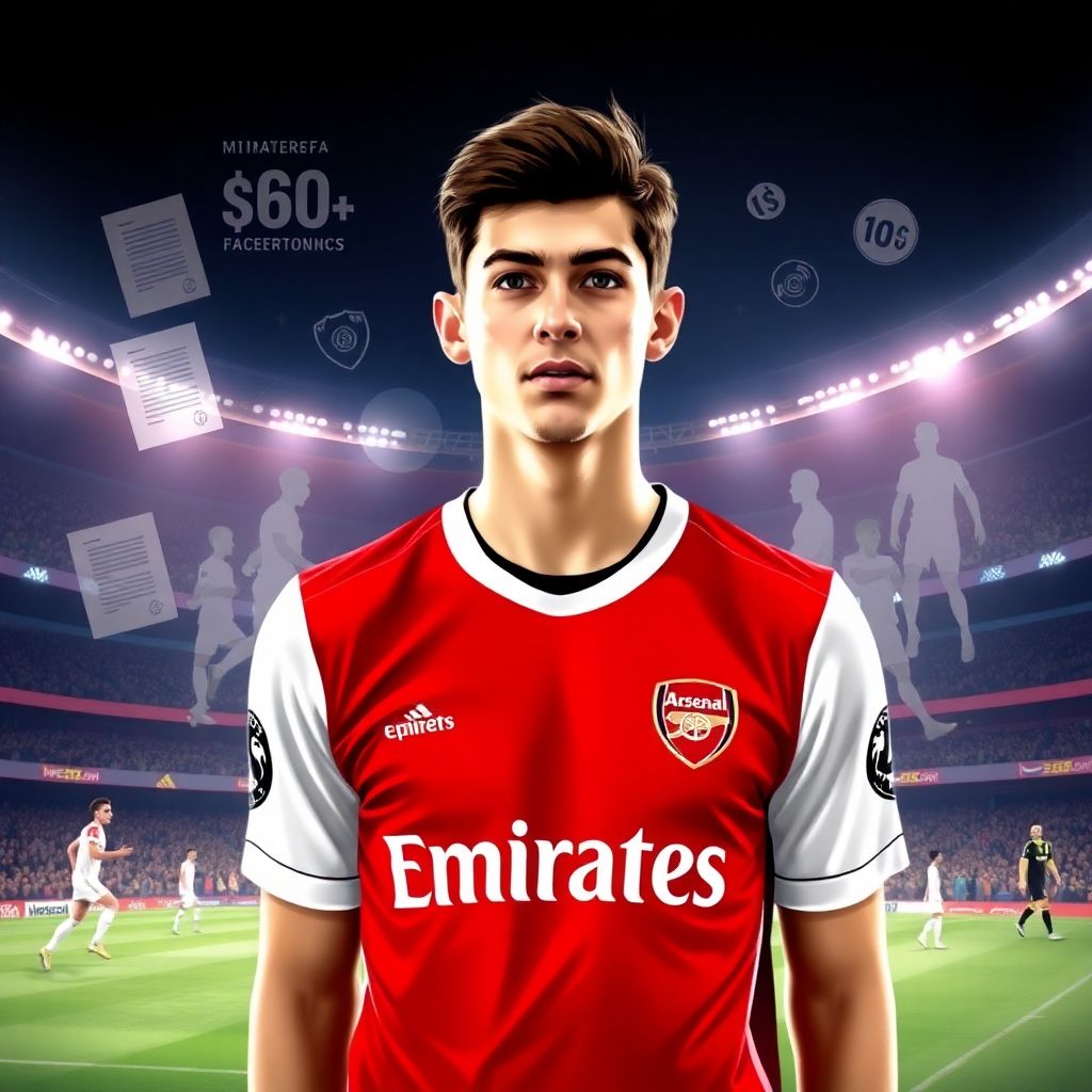 Арсенал начал переговоры о новом контракте с Каем Хаверцем и его будущем