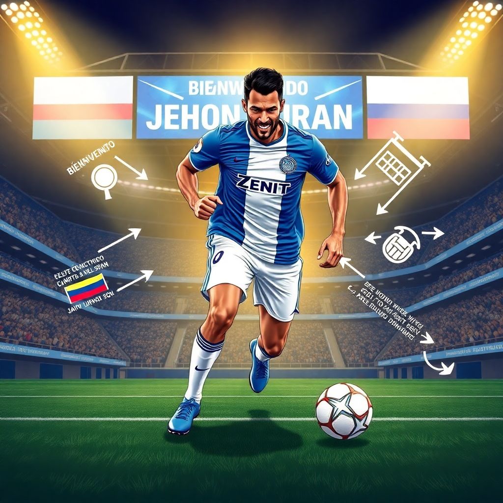 Зенит и Джон Дуран: трансфер колумбийского форварда и усиление атаки